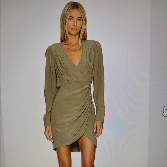 princess polly baby blue dress Brown Cutout Midi Dress | Womens | Medium (Available in S, L, Xl) | 100% Polyester main image 1